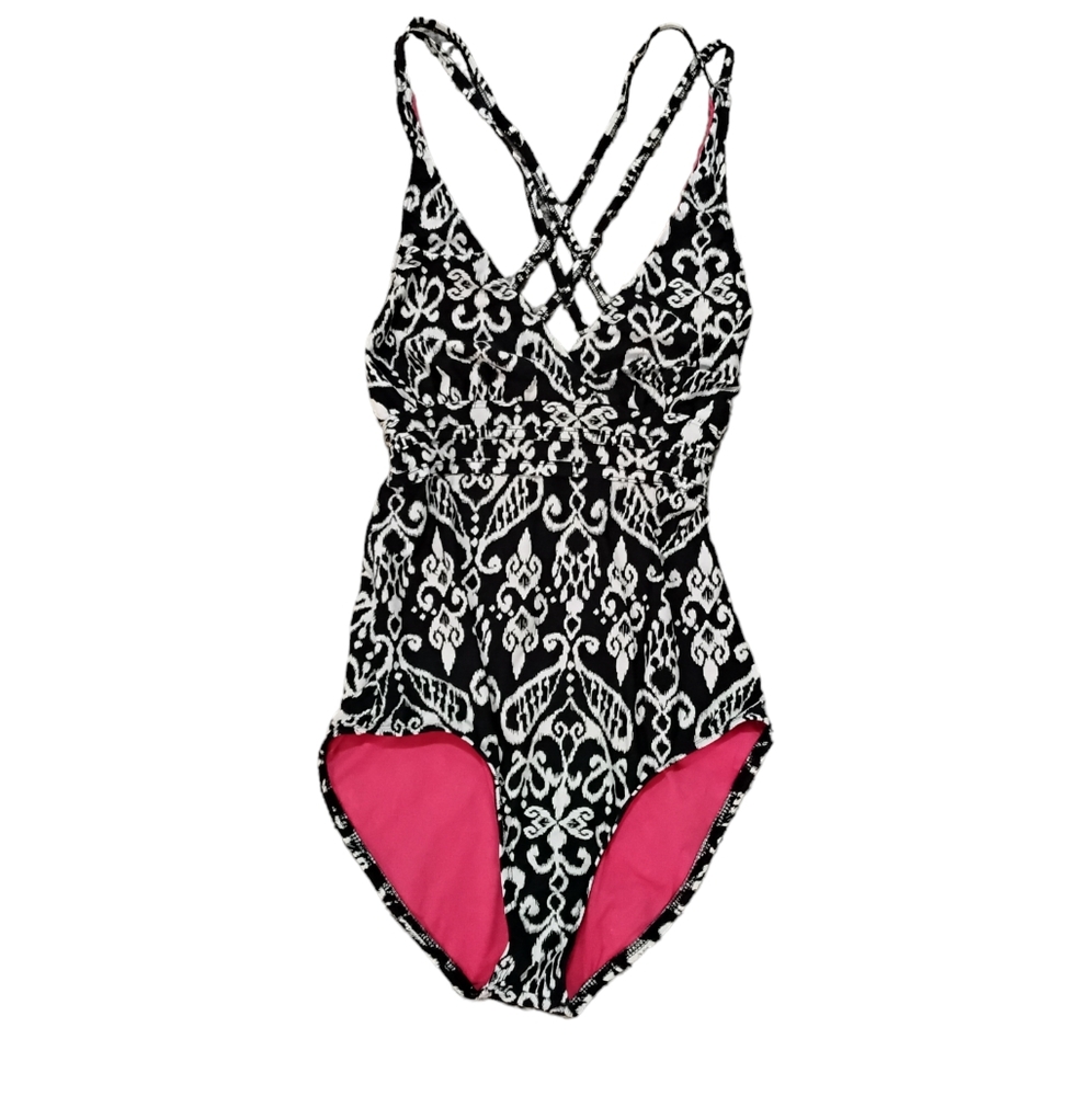 Athena Swimsuit Womens Size 8 Bohemian Boho Casual Vacation Travel Resortwear